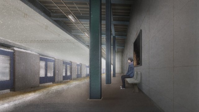 Inside Tennocho Station
